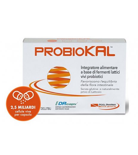 ProbioKAL - Equilibrio Flora Intestinale - PoolPharma | Probiotici Dr. Lozio
