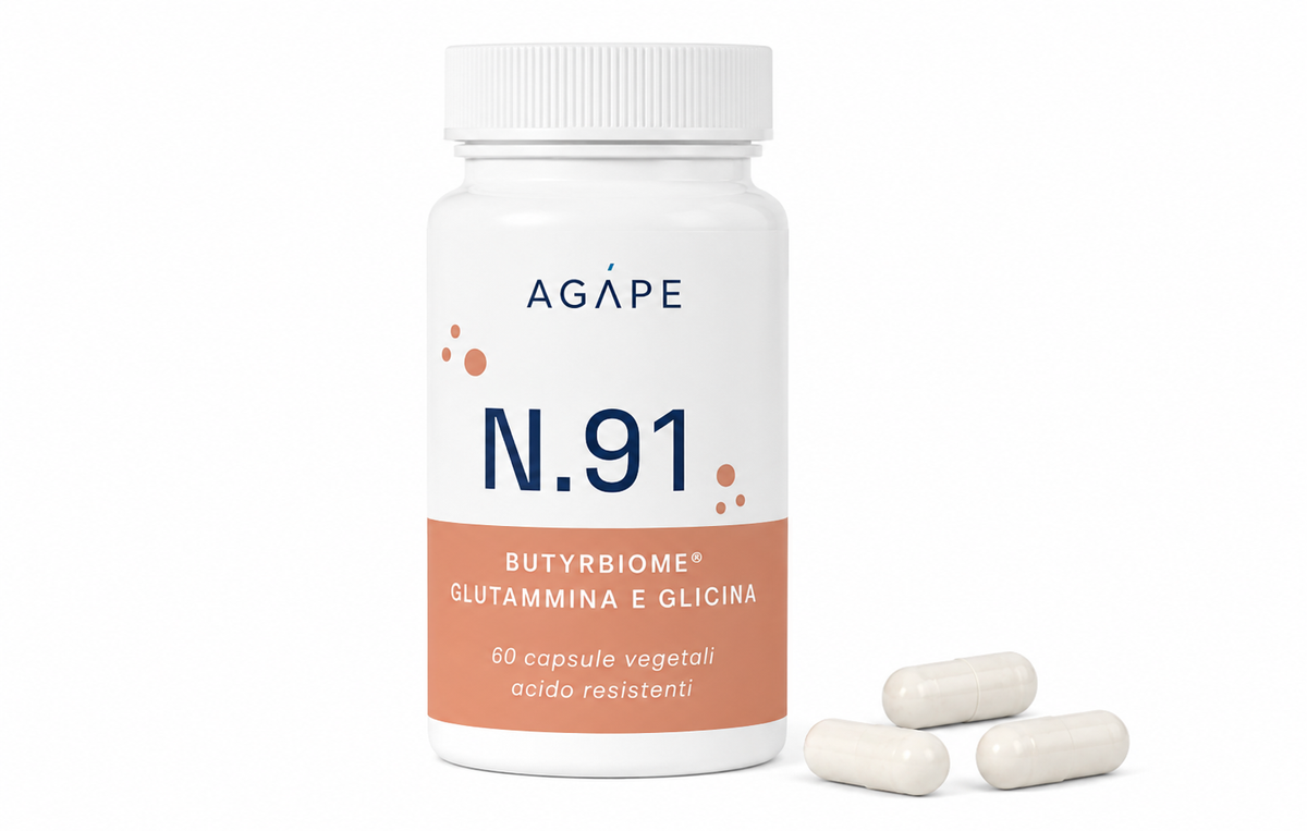 N.91 | INTESTINO | Butyrbiome®, L-Glutammina e Glicina |