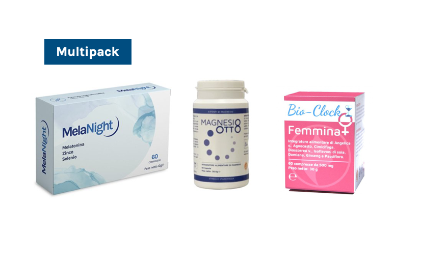 PACK MelaNight | Magnesio 8 | Femmina +