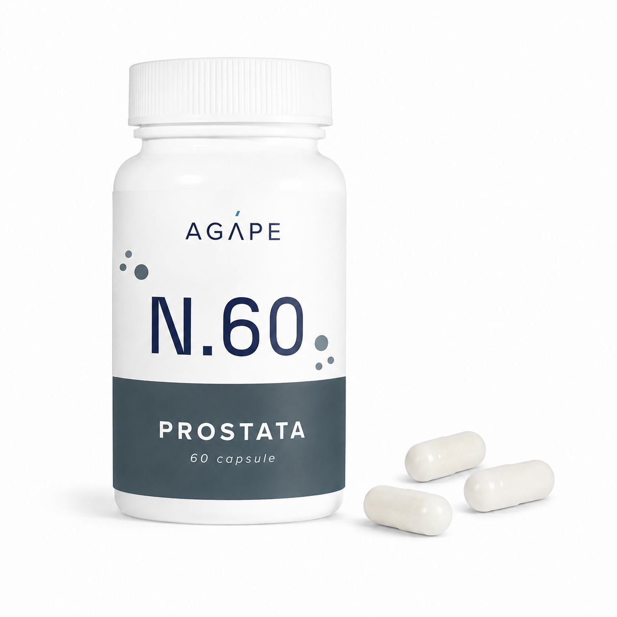 N.60 | PROSTATA | Serenoa, Epilobio, SimbiΩ® Coenzima Q10, Oxiblume® e Zinco |