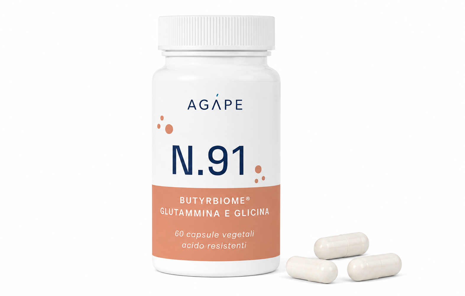 N.91 | INTESTINO | Butyrbiome®, L-Glutammina e Glicina |