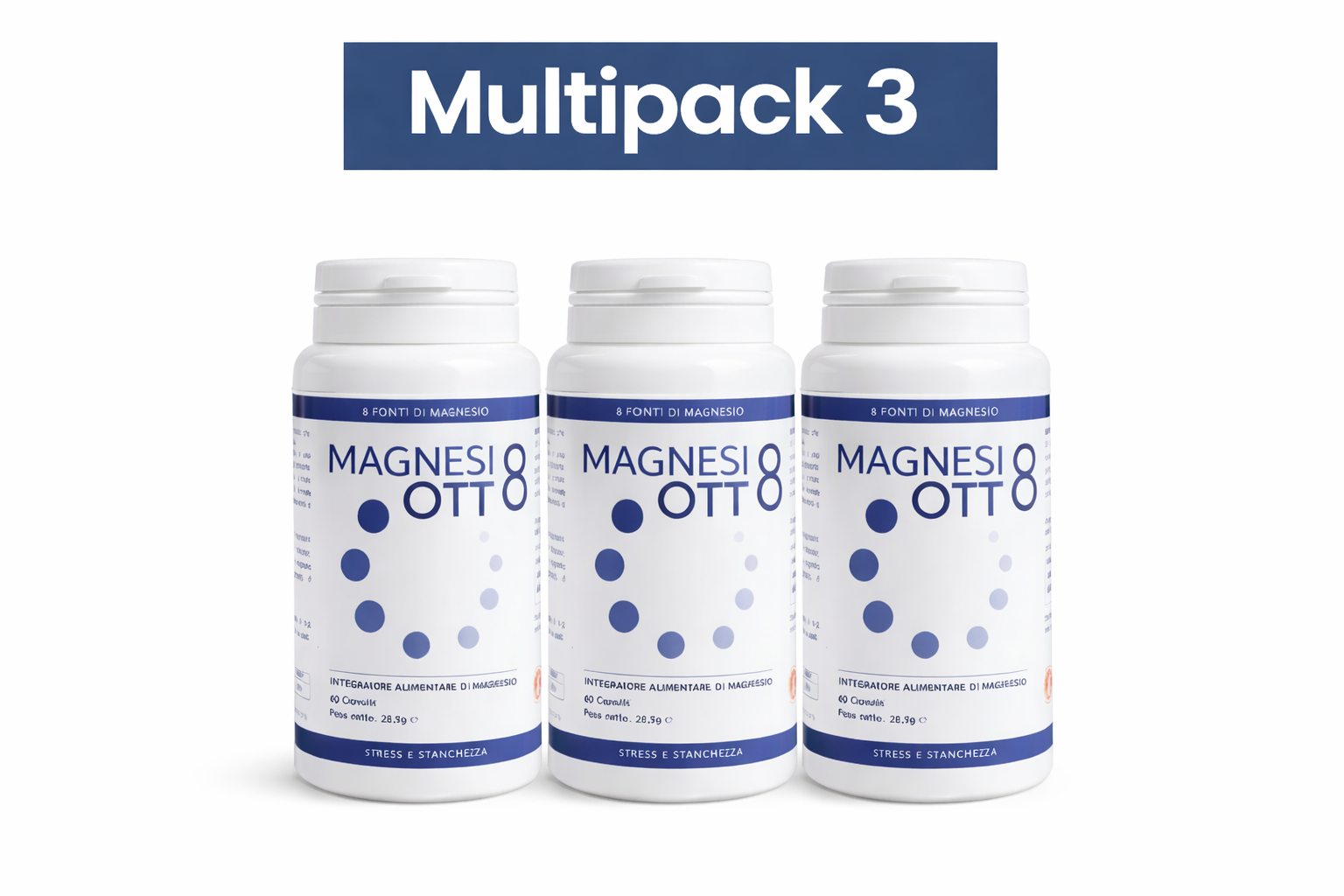 MULTIPACK 3 Confezioni MAGNESIO-8