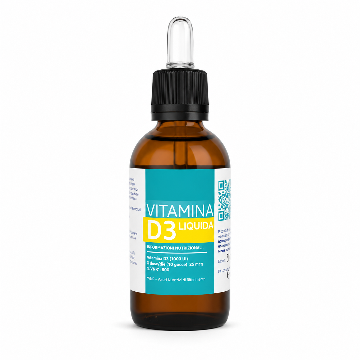 Vitamina D3 - Liquida 1000 UI | VEGAN