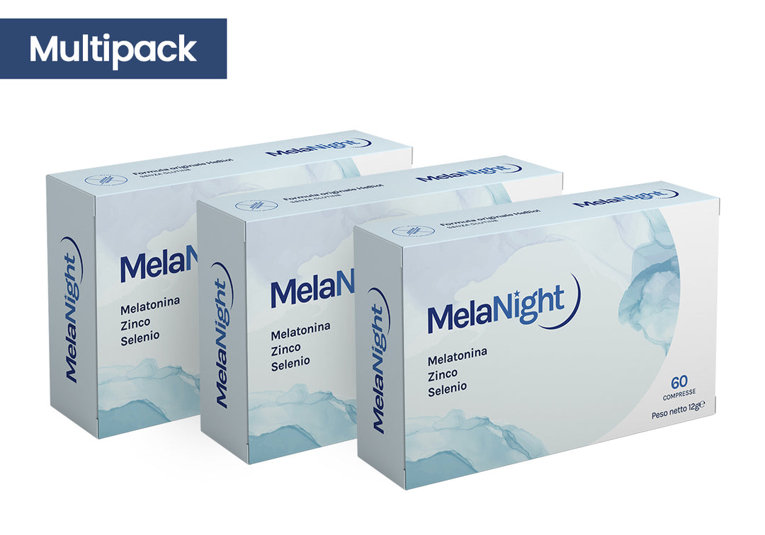 PACK 3 Confezioni MelaNight - Melatonina Zinco e Selenio