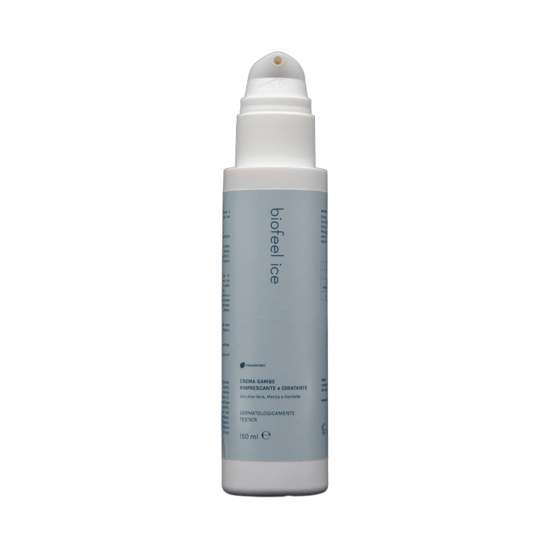 BioFeel Ice | Crema Gambe | RINFRESCANTE e IDRATANTE | 150 ml