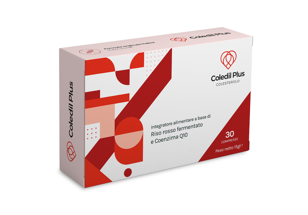 Coledil Plus - Riso rosso, Coenzima Q10 - COLESTEROLO