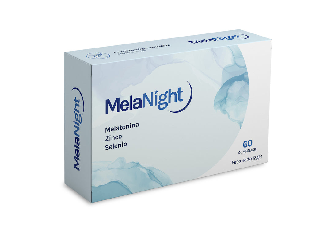 Melatonina Zinco - Selenio  MelaNight - 60 Compresse 