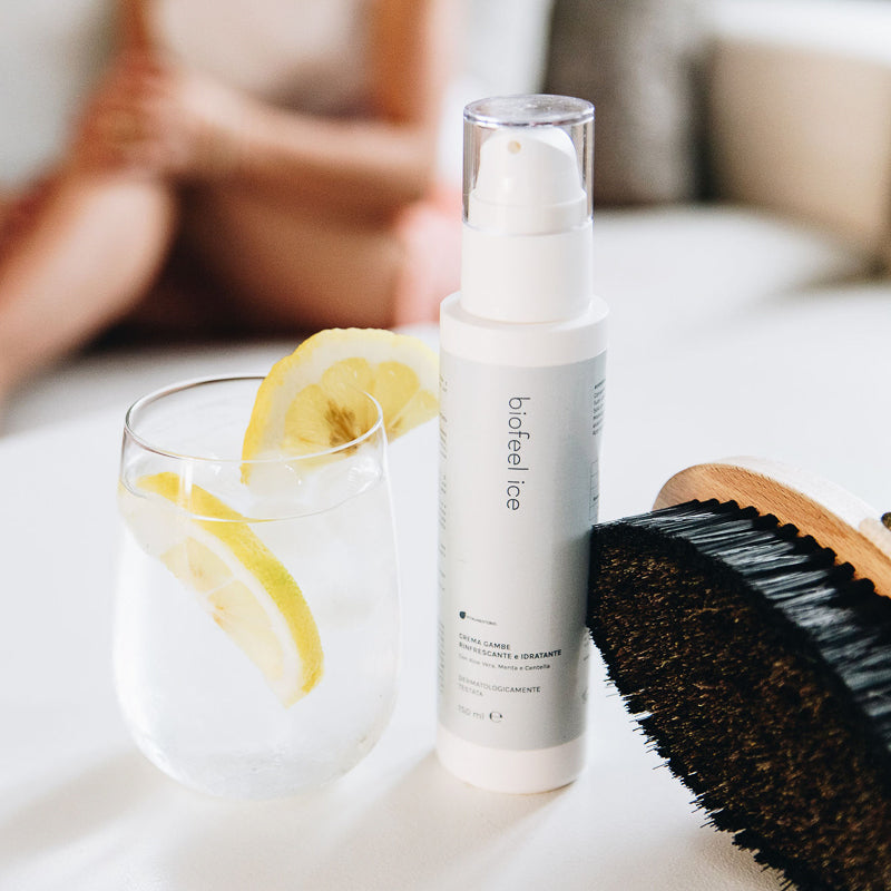 BioFeel Ice | Crema Gambe | RINFRESCANTE e IDRATANTE | 150 ml
